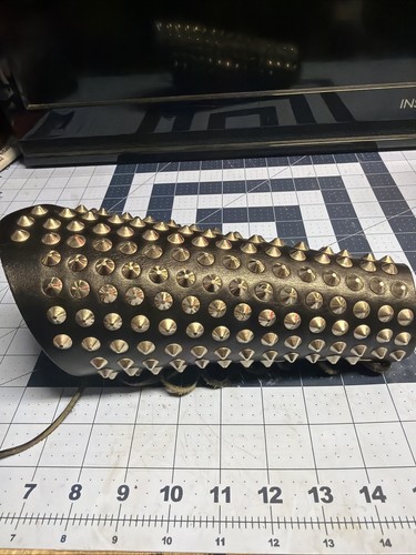 Vintage 80s leather studded - 80s,