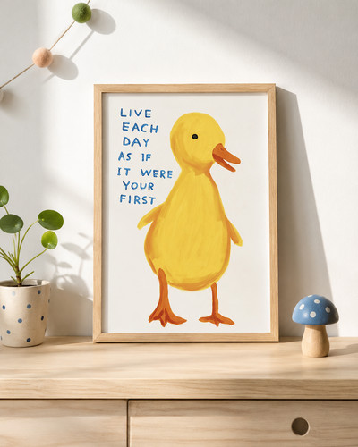 David shrigley cute chick - david,