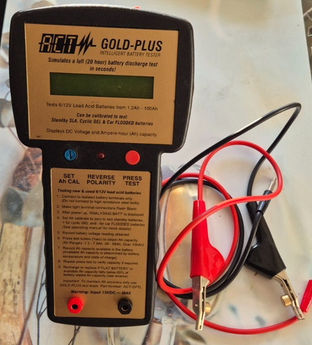 Act gold battery tester - gold,