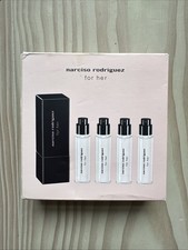 Narciso Rodriguez for Her 4x 15 Ml Travel Set Way De Toilette