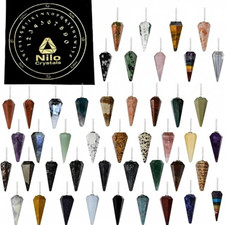 11pcs chakra crystal pendulum - 11pcs,