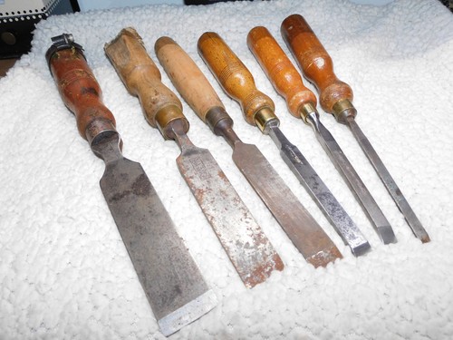 Job lot vintage woodworking - lot,