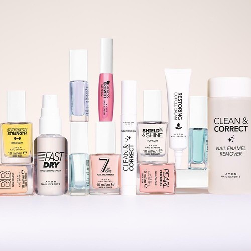 Avon nail experts top - avon,