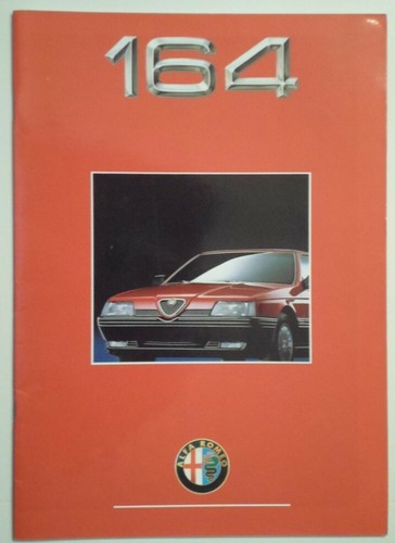 Alfa romeo 164 range - orig, 1991