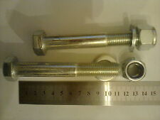 M16x110mm Bolts HIGH TENSILE 8.8 + Nylocs Washers Towbar Towball Ball Spacer