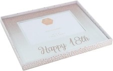Happy 18th-Rose Gold Glitter