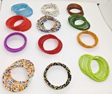 COLORFUL HANDMADE AFRICAN MAASAI BEADED BRACELET