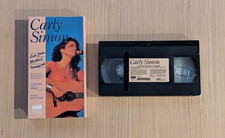 Carly Simon Live From Martha's Vineyard VHS Ex Rental
