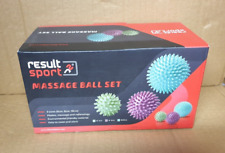 ResultSport MB3 Spiky Stress Reflexology Massage Balls - Pack of 3