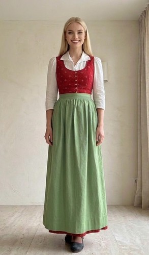 Gamsbock leder tracht dirndl - &,