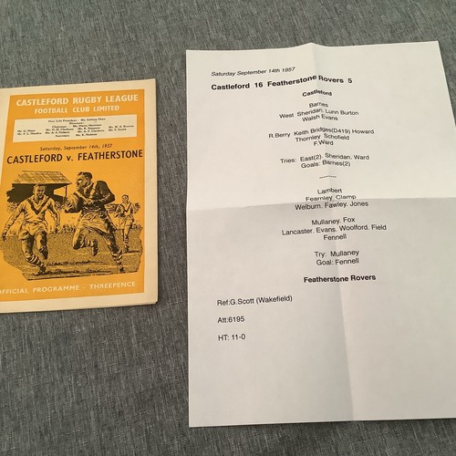 Castleford featherstone - castleford,