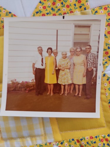 Vtg color snapshot - color, 1960s