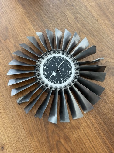 Clock made from real usaf - clock,
