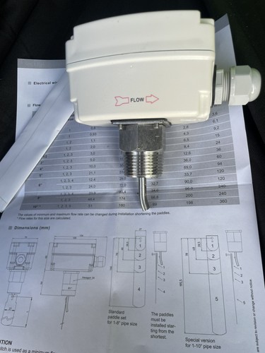 Flow switch - flow,
