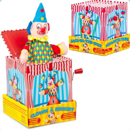 Clown jack the box new - jack,