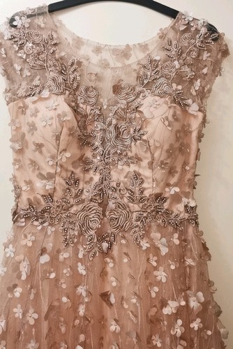 Haute couture maxi gown dress - haute,