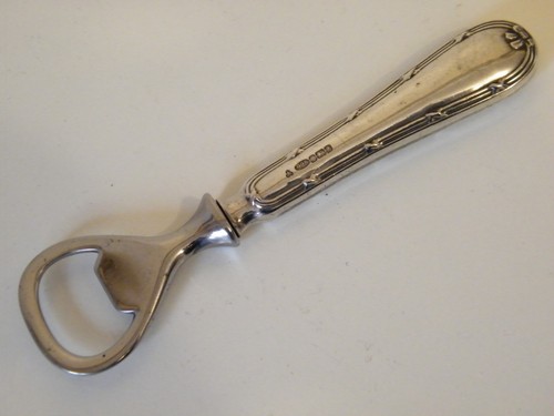 Hallmarked silver handled - hallmarked,