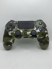 ? Official Sony PS4 DualShock 4 Controller - Green Camo | Full Mouse Clicks