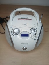 Roberts ZoomBox 3 Portable CD Player Boombox with Radio Working Condition