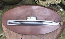 Vintage Submarine half hull