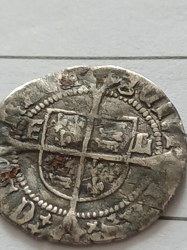Henry viii half groat york - viii,