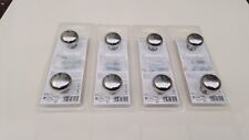 B&Q Goodhome Chervil chrome effect kitchen cabinet door knobs. Four packs of two