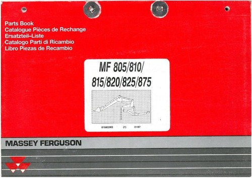 Massey ferguson mf800 - mf800, series