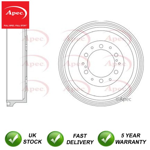 Brake drum rear apec fits - rear,