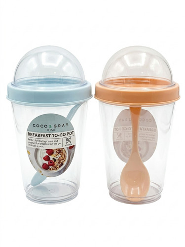 Breakfast togo pot cereal - breakfast,