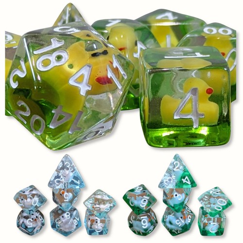 Dnd duck dice set - dnd,