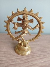 Small brass hindu - brass, nataraja