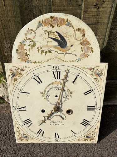 Antique day longcase - antique, 8