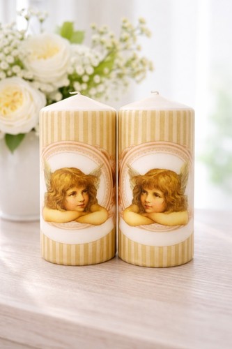 Angel vintage hand decorated - hand,