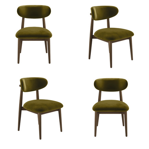 Set walnut and - of, olive