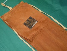 Hardy  Alnwick brown cloth fishing rod bag 3 section 52 " long