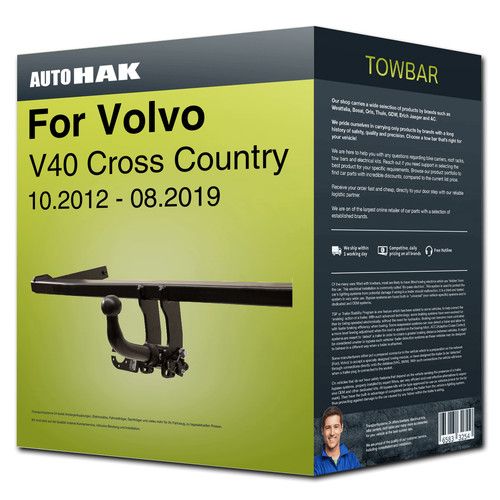 Towbar detachable for volvo - towbar, ›for
