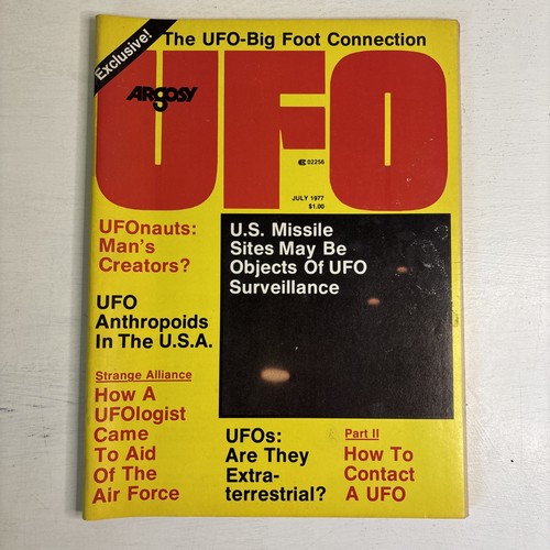 Argosy ufo magazine - ufo, july