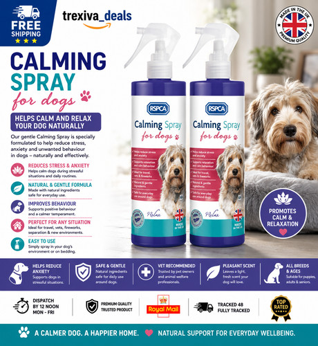 Rspca calming spray for dogs - calming, 2