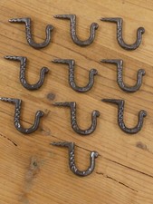 10 Cast Iron Nail In Hooks