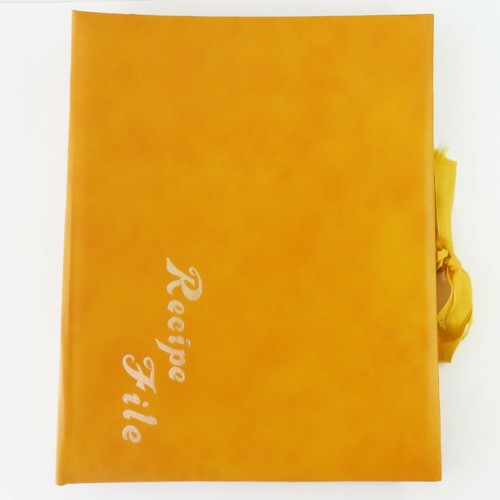 Vintage recipe file holder - recipe,