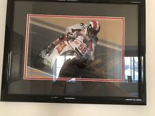 Marco Simoncelli Hand Signed Photo Framed