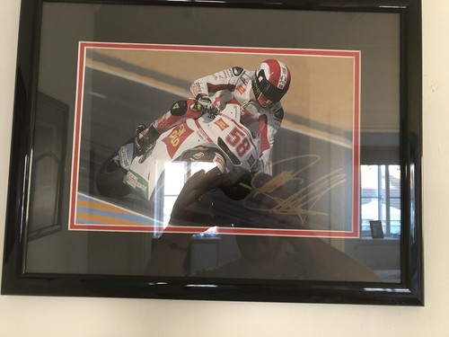 Marco simoncelli hand - simoncelli, signed