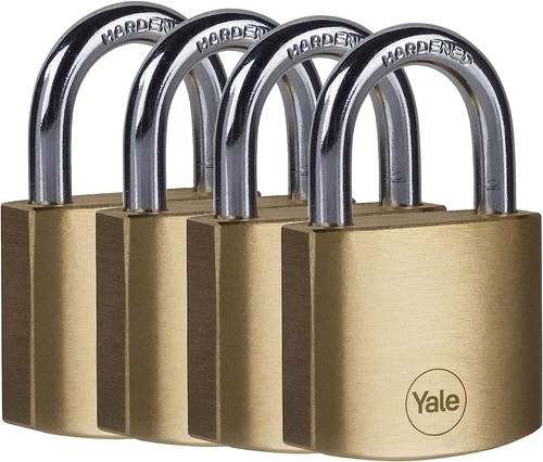 Yale brass padlocks 40mm - padlocks,