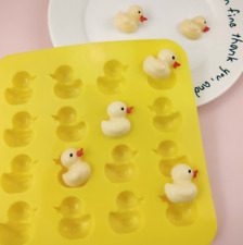 Duck Silicone Chocolate Mould Cake Ice Tube Mold Easter Candle Resin Fondant UK