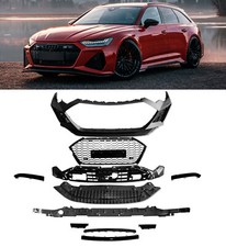 FRONT BUMPER GRILLE RS6 STYLE