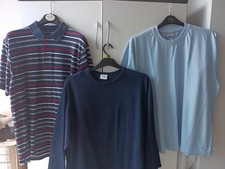 Three Mens Tops Large Size