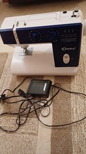Delta Electric FY780 Table Top Sewing Machine Blue/White with Pedal