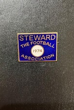 1974 Football Association steward badge
