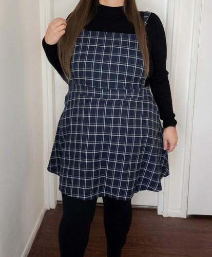 Boohoo navy white tartan check - boohoo,