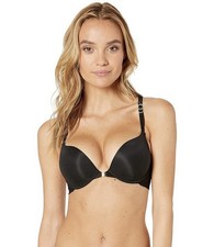 Stella McCartney Stella Smooth & Lace Racerback Plunge Bra Black 32C